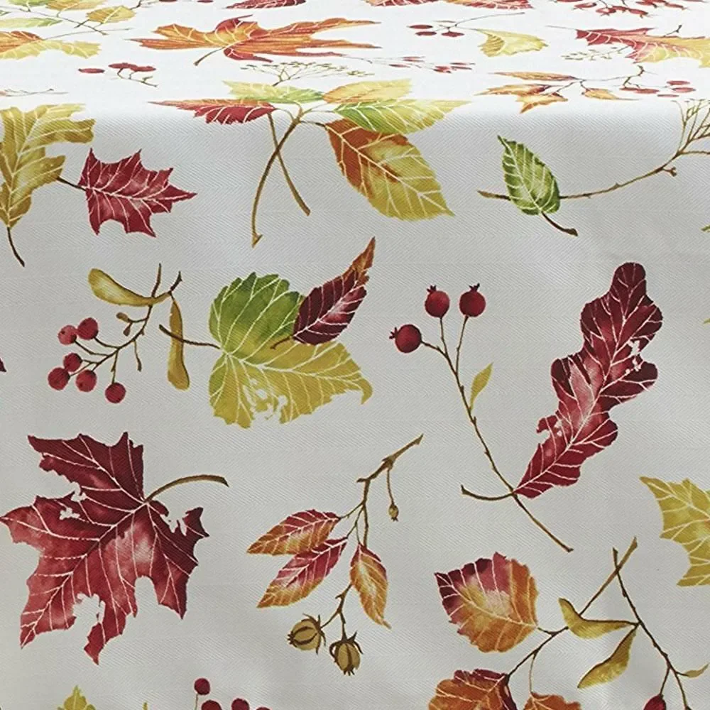 Printed Linen Tablecloth 70
